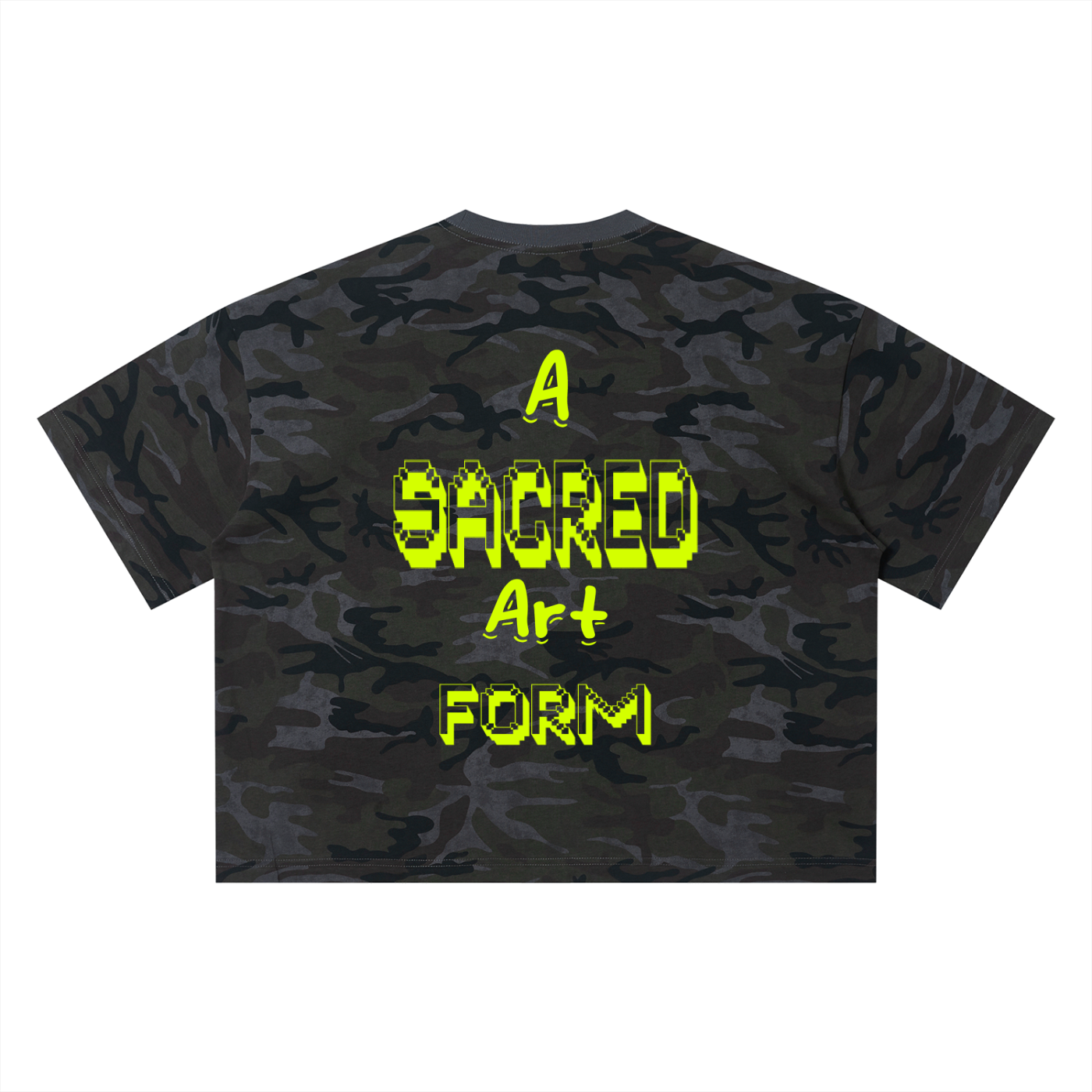 Unisex Camo Boxy T-Shirt