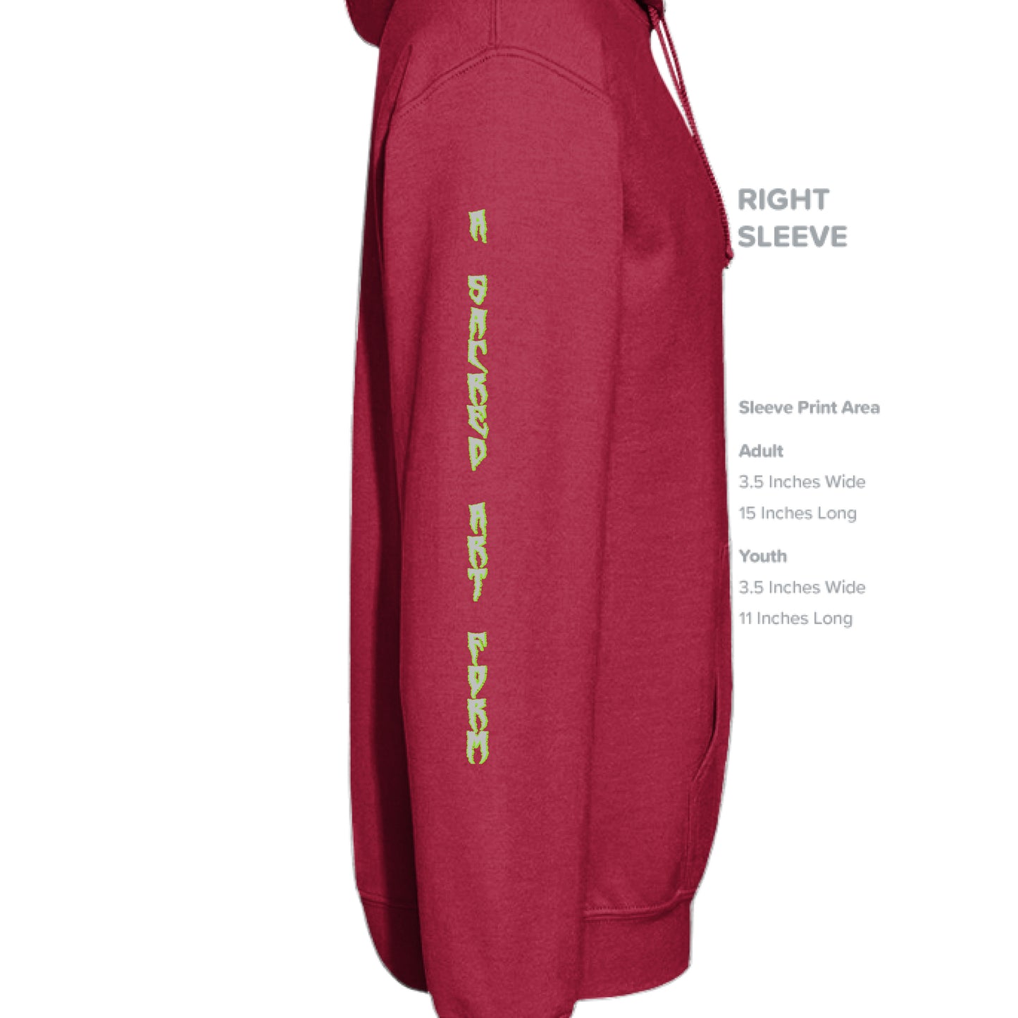 CHERRY RED - SLEEVE_RIGHT