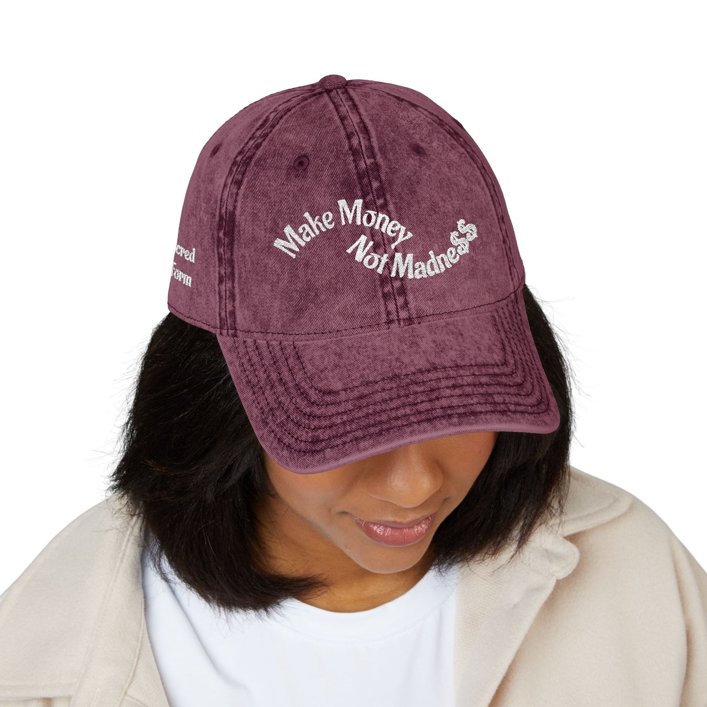 Vintage Cap (Embroidery)