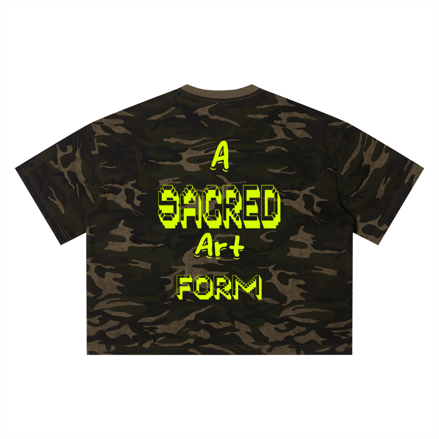 Unisex Camo Boxy T-Shirt