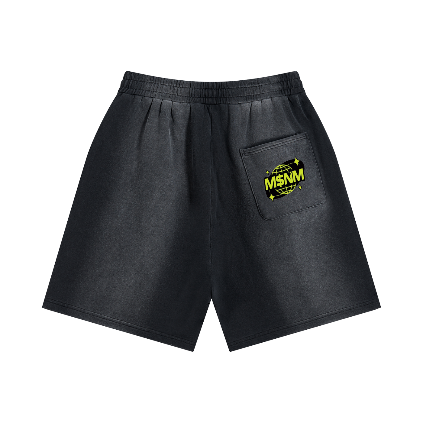 Sun Fade Distressed Shorts