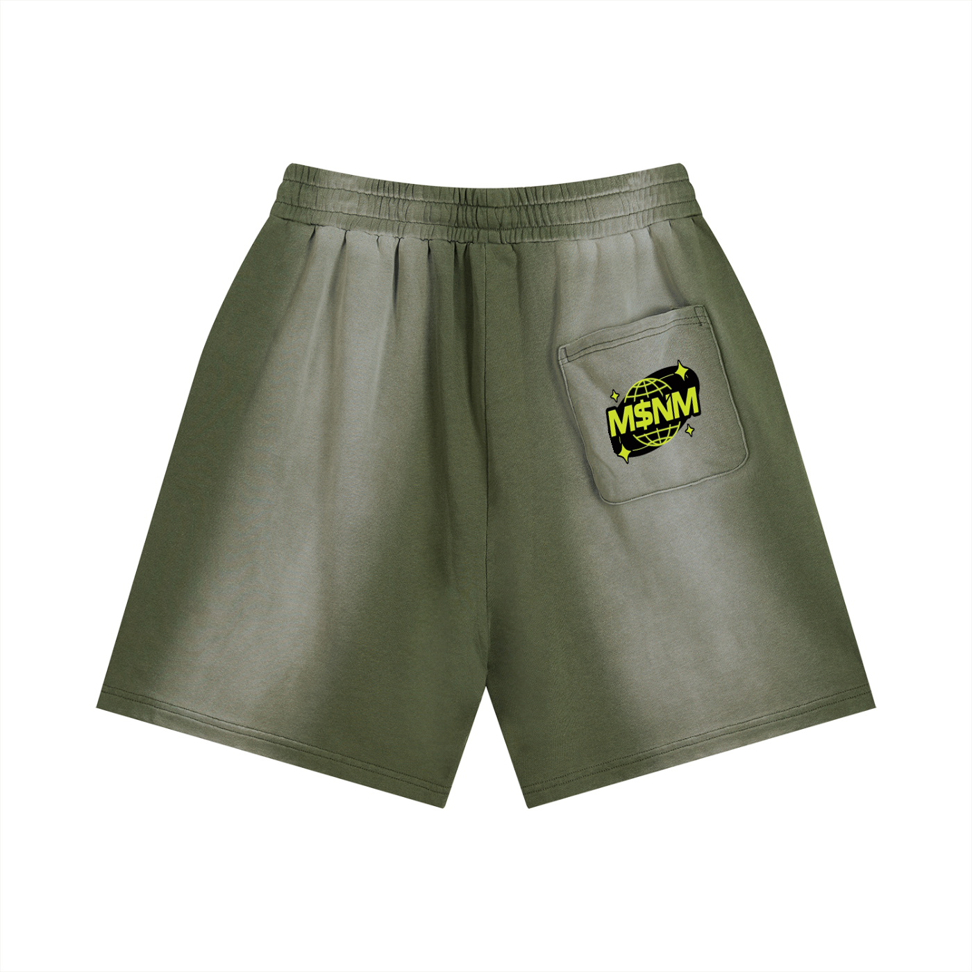 Sun Fade Distressed Shorts