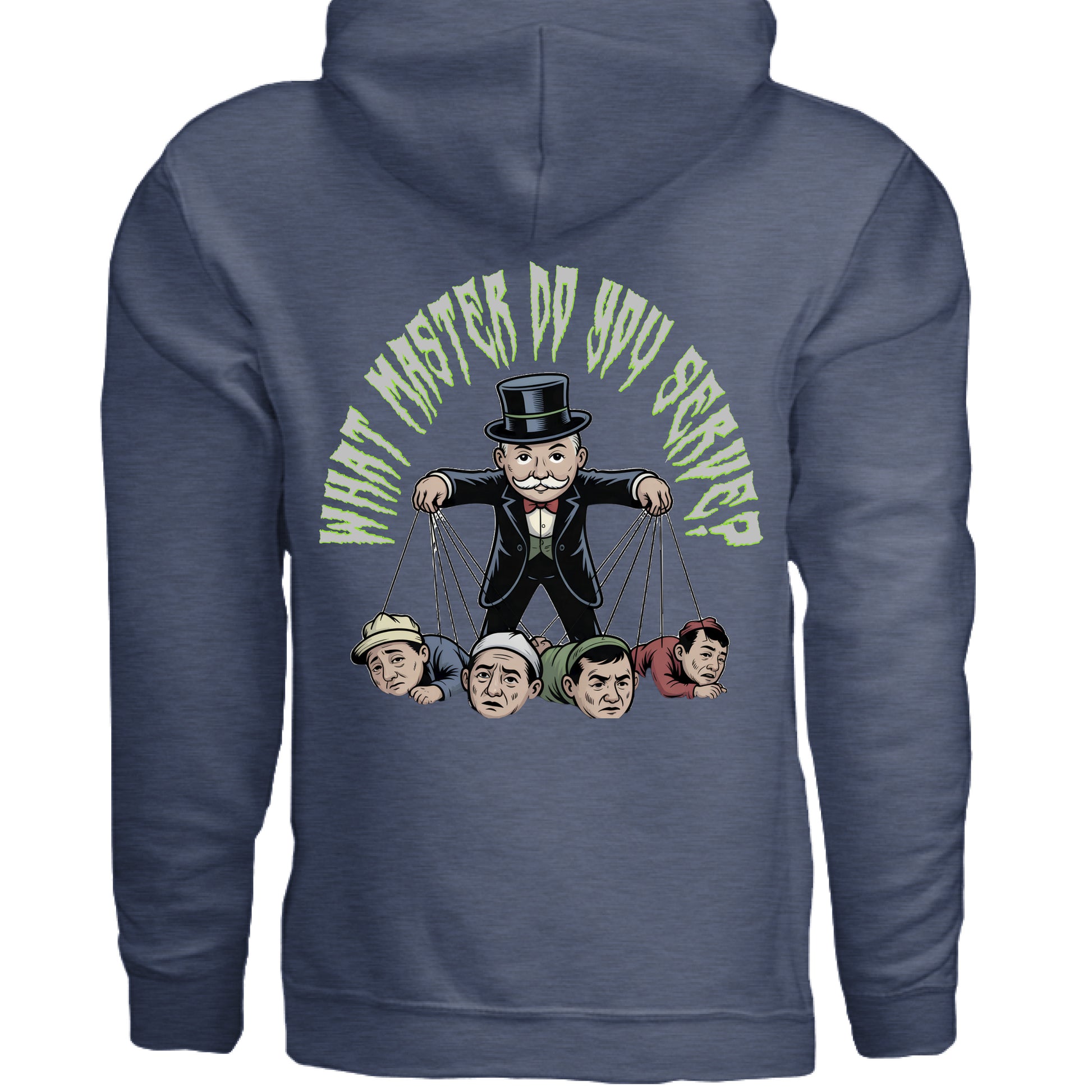 Heather Sport Dark Navy - BACK
